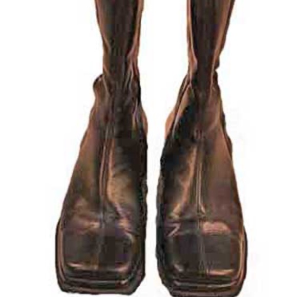 BOOTS, ITALIAN MID-CALF WALKING, AQUATALIA WEATHERPROOF, TRIED ON ONLY, Sz 8.5 - Picture 1 of 7